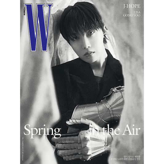 [Magazine] [25 - 02 - 26] W 2025 Vol.3 C Type (Cover : BTS : j - hope / Content : LISA 16p, BTS : j - hope 16p, Gong Yoo 16p) - OUR K - POP