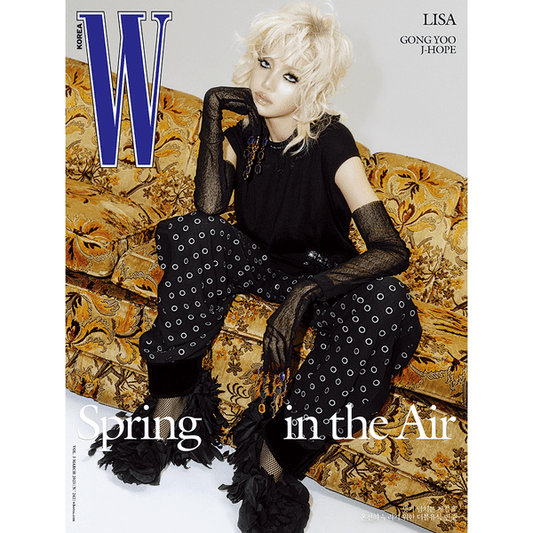 [Magazine] [25 - 02 - 26] W 2025 Vol.3 E Type (Cover : LISA / Content : LISA 16p, BTS : j - hope 16p, Gong Yoo 16p) - OUR K - POP