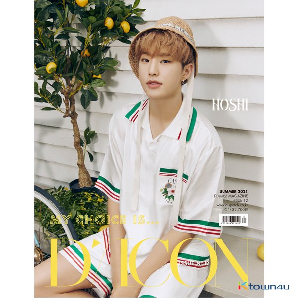 [Magazine] D - icon : Vol.12 SEVENTEEN - MY CHOICE IS... SEVENTEEN : 05. HOSHI - OUR K - POP