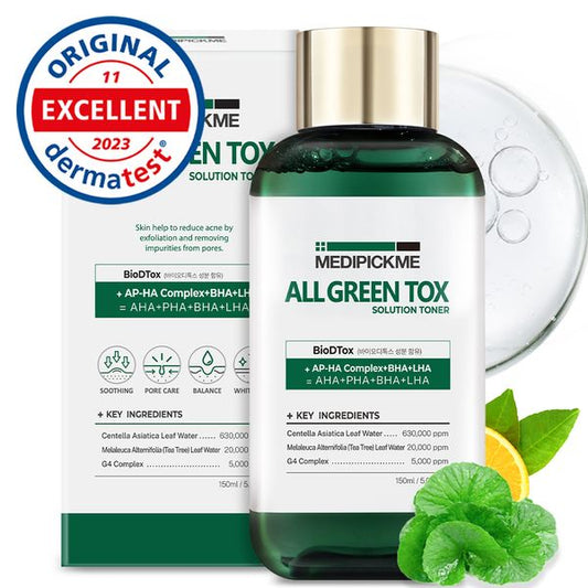 [MEDIPICKME] All Green Tox Solution Toner - OUR K - POP