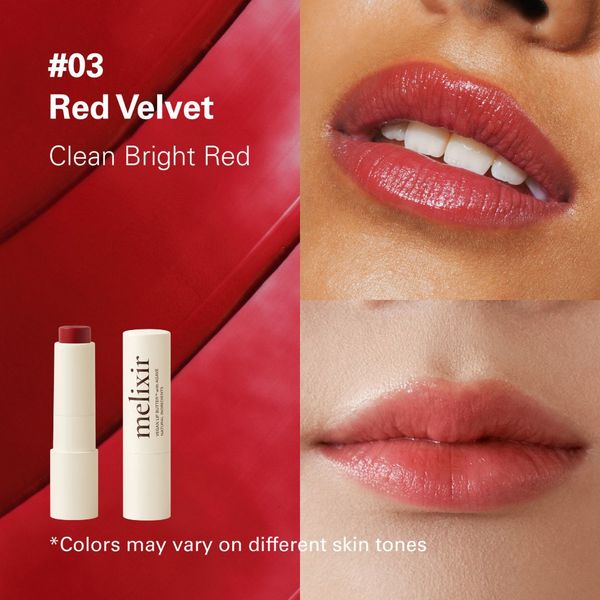 [Melixir] Vegan Lip Butter 03 Red Velvet - OUR K - POP