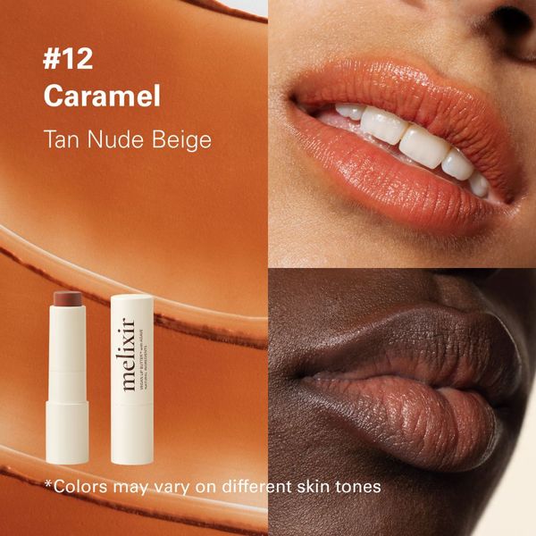 [Melixir] Vegan Lip Butter 12 Caramel - OUR K - POP