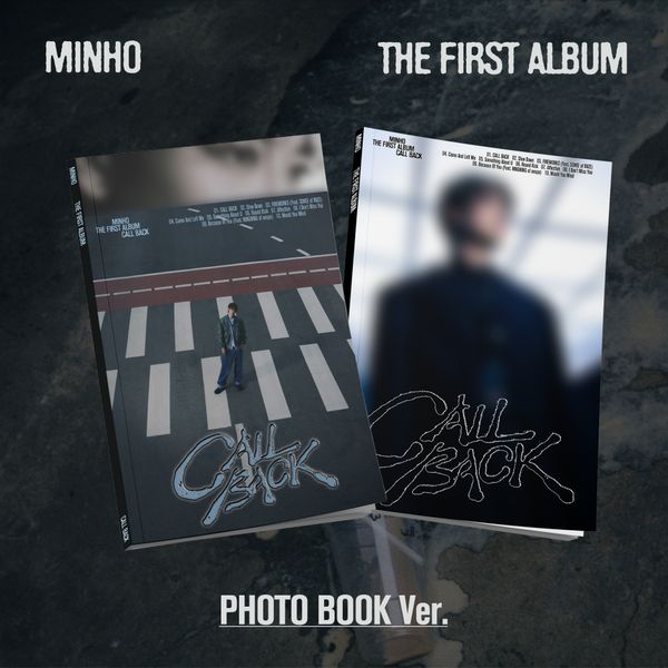 MINHO - 1st Album [CALL BACK] (Photo Book Ver.) (Random Ver.) - OUR K - POP