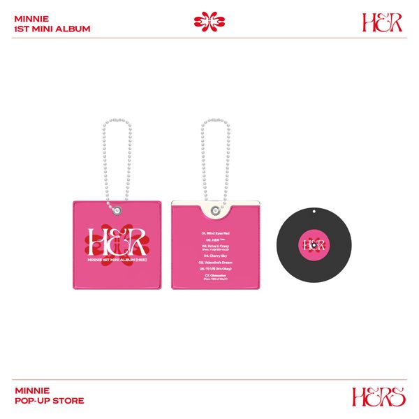 MINNIE ((G)I - DLE) - [HERS POP - UP MD] LP KEYRING - OUR K - POP