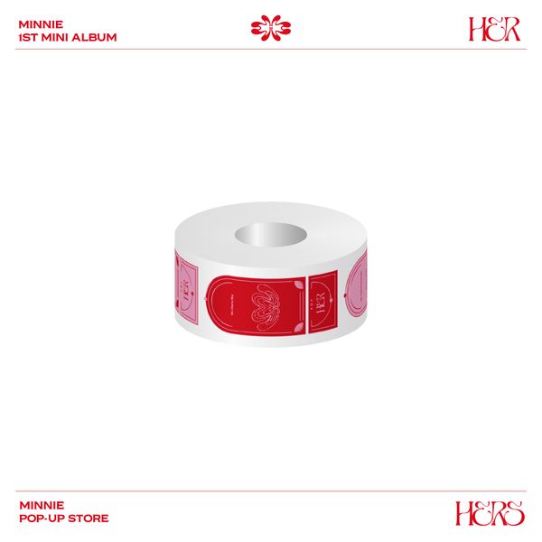 MINNIE ((G)I - DLE) - [HERS POP - UP MD] MASKING TAPE - OUR K - POP