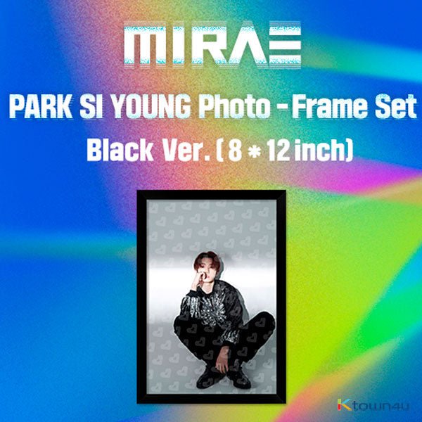 MIRAE - PARK SI YOUNG Stand Photo - Frame Set (BLACK Ver.) - OUR K - POP