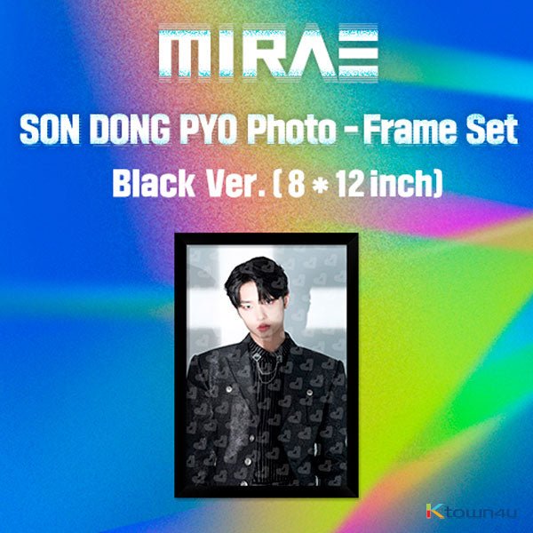 MIRAE - SON DONG PYO Stand Photo - Frame Set (BLACK Ver.) - OUR K - POP