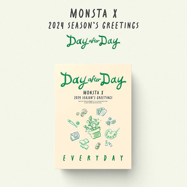 MONSTA X - 2024 Season's Greetings [Day after Day] (EVERYDAY ver.) - OUR K - POP