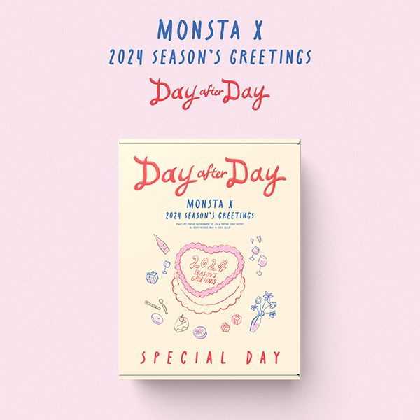 MONSTA X - 2024 Season's Greetings [Day after Day] (SPECIAL DAY ver.) - OUR K - POP