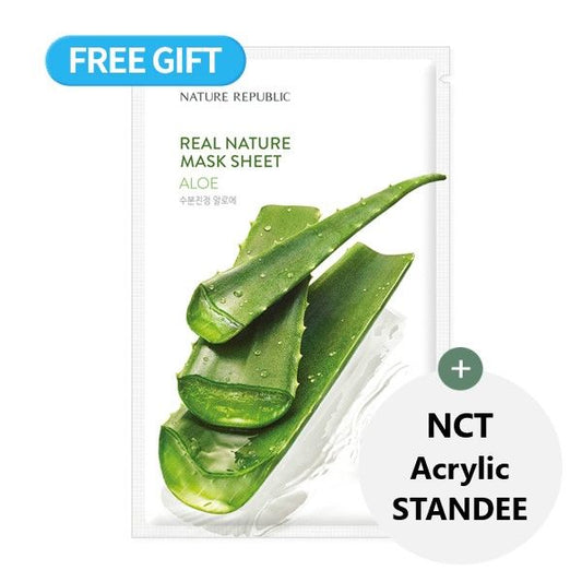 [NATURE REPUBLIC] Real Nature Aloe Mask Sheet ®_Copy - OUR K - POP