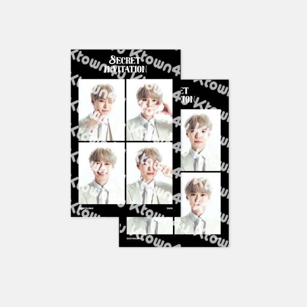 NCT 127 - [8ECRET INVITATION] 4CUT PHOTO SET - OUR K - POP