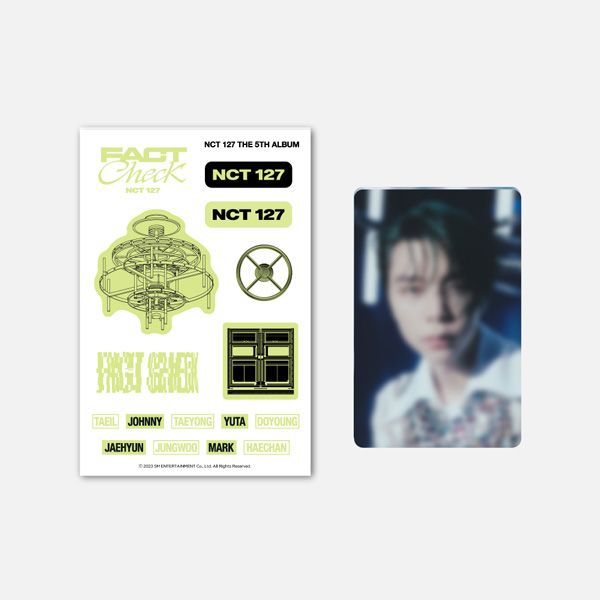 NCT 127 - LUMINOUS TATTOO STICKER_Fact Check - OUR K - POP