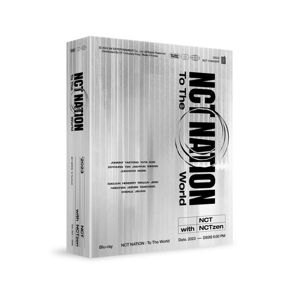 NCT - [2023 NCT CONCERT - NCT NATION : To The World in INCHEON] Blu - ray - OUR K - POP