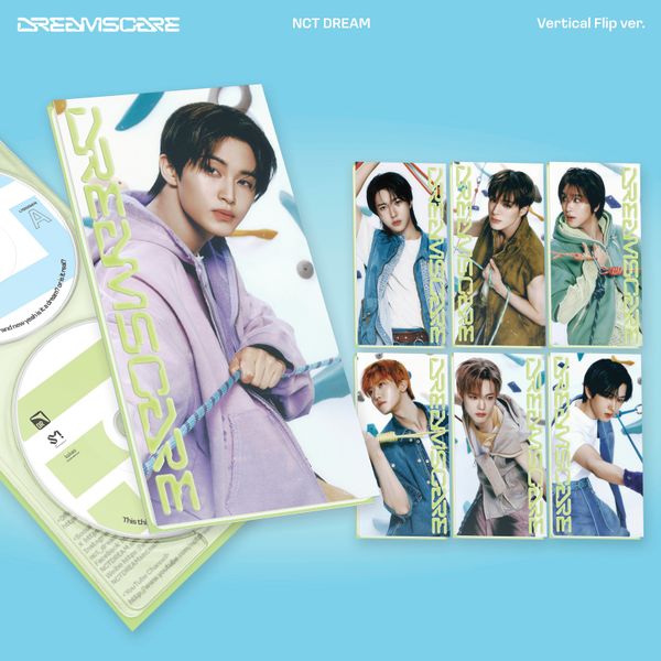 NCT DREAM - 4th Album [DREAMSCAPE] (Vertical Flip Ver.) (Random Ver.) - OUR K - POP