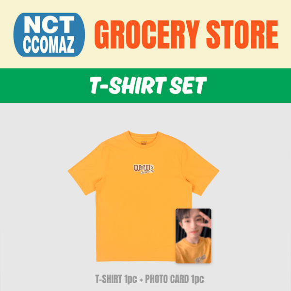 NCT - T - SHIRT SET [NCT CCOMAZ GROCERY STORE MD] - OUR K - POP