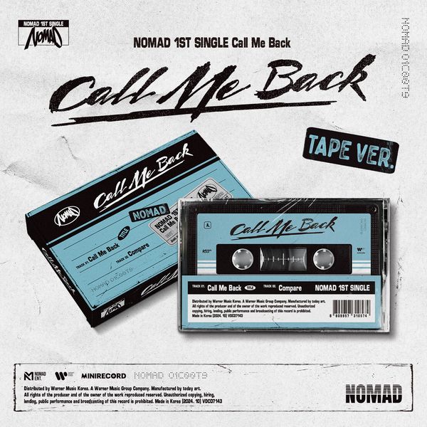 NOMAD - 1st Single Album [Call Me Back] (TAPE Ver.) - OUR K - POP