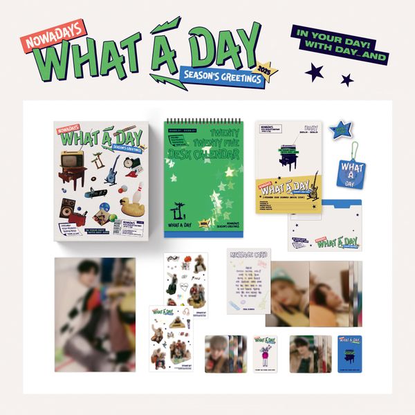 NOWADAYS - 2025 SEASON'S GREETINGS [WHAT A DAY] - OUR K - POP