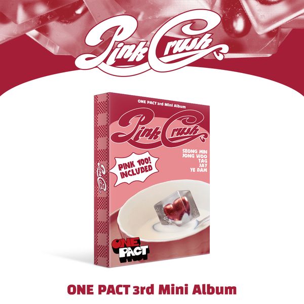 ONE PACT - 3rd Mini Album [PINK CRUSH] (Platform Ver.) - OUR K - POP