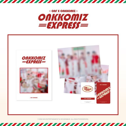 ONF - [ONKKOMIZ EXPRESS] MINI PHOTOBOOK - OUR K - POP