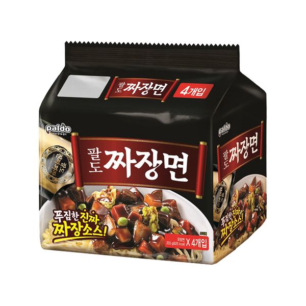 [Paldo] black - bean Noodle 203g - OUR K - POP