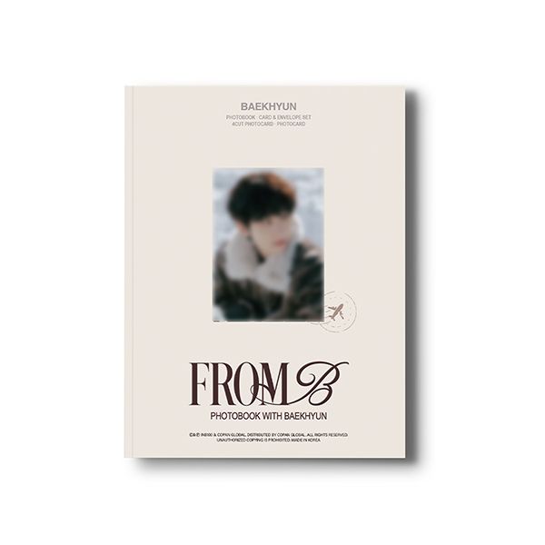 [Photobook] BAEKHYUN - [FROM B] (B Ver.) - OUR K - POP