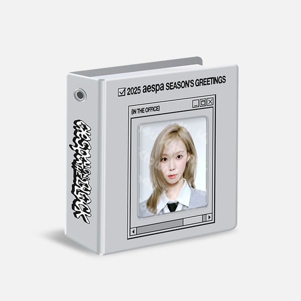 [Pre - order] aespa - [2025 SM ARTIST SEASON'S GREETINGS MD] MINI COLLECT BOOK - OUR K - POP