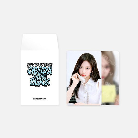 [Pre - order] aespa - [2025 SM ARTIST SEASON'S GREETINGS MD] RANDOM TRADING CARD (B Ver.) - OUR K - POP