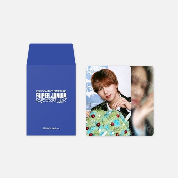 [Pre - order] SUPER JUNIOR - [2025 SM ARTIST SEASON'S GREETINGS MD] RANDOM TRADING CARD (A Ver.) - OUR K - POP