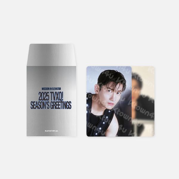 [Pre - order] TVXQ! - [2025 SM ARTIST SEASON'S GREETINGS MD] RANDOM TRADING CARD (A Ver.) - OUR K - POP