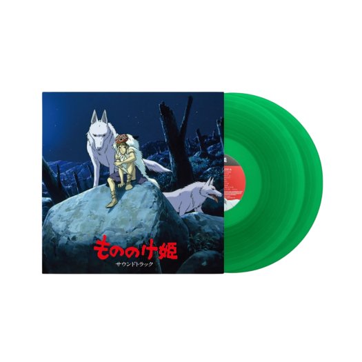 Princess Mononoke Ost by Hisaishi Joe LP Clear Light Green (2LP) - OUR K - POP