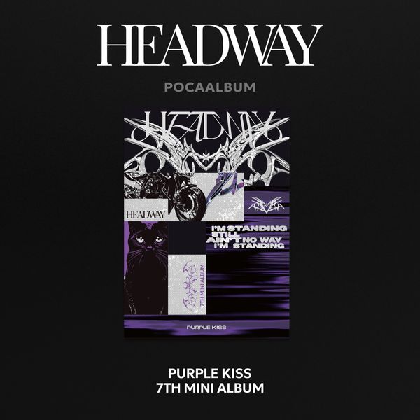 PURPLE KISS - 7th Mini Album [HEADWAY] (POCAALBUM) - OUR K - POP