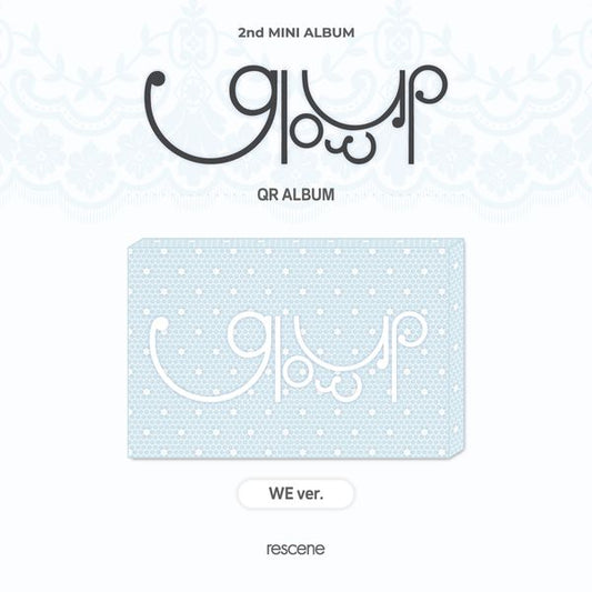 RESCENE - 2nd Mini Album [Glow Up] (QR Ver.) (WE Ver.) - OUR K - POP