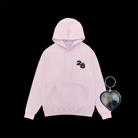 ROSÉ - ['she's 28'] hoodie (pink version) - OUR K - POP