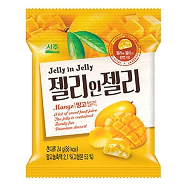 [SEOJU] - Jelly in Jelly Mango 24g - OUR K - POP