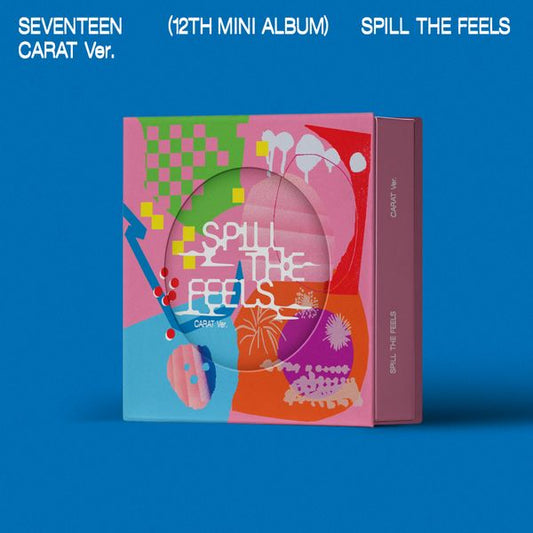 SEVENTEEN - 12th Mini Album [SPILL THE FEELS] (CARAT Ver.) (Random Ver.) - OUR K - POP