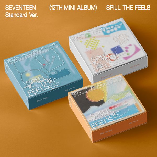 SEVENTEEN - 12th Mini Album [SPILL THE FEELS] (Standard Ver.) (Random Ver.) - OUR K - POP