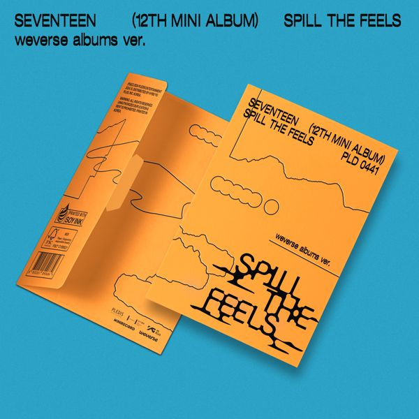 SEVENTEEN - 12th Mini Album [SPILL THE FEELS] (Weverse Albums ver.) - OUR K - POP