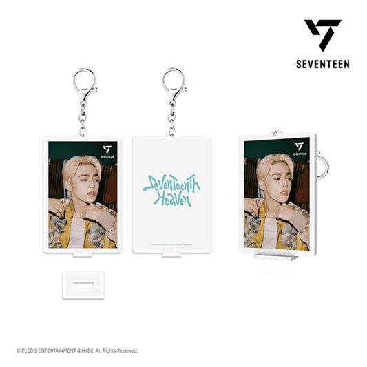 SEVENTEEN - 3D LENTICULAR ACRYLIC KEY RING&STAND(SEVENTEEN HEAVEN AM 5:26 Ver.) - OUR K - POP