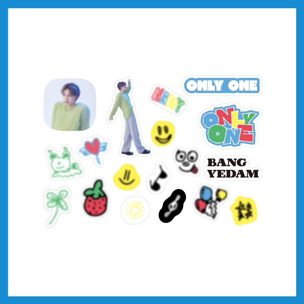 BANGYEDAM - ONLY ONE 1ST MINI ALBUM POP UP OFFICIAL MD STICKER PACK
