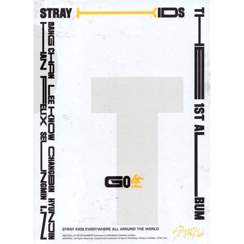 Stray Kids 1st Album GO生 (B TYPE) - OUR K - POP