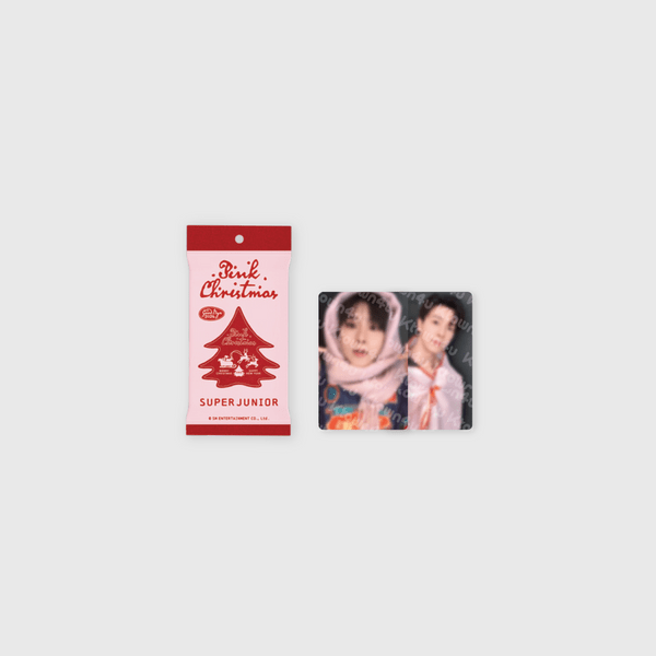 SUPER JUNIOR - [2024 PINK CHRISTMAS] PINK CHRISTMAS PHOTO CARD RANDOM PACK - OUR K - POP