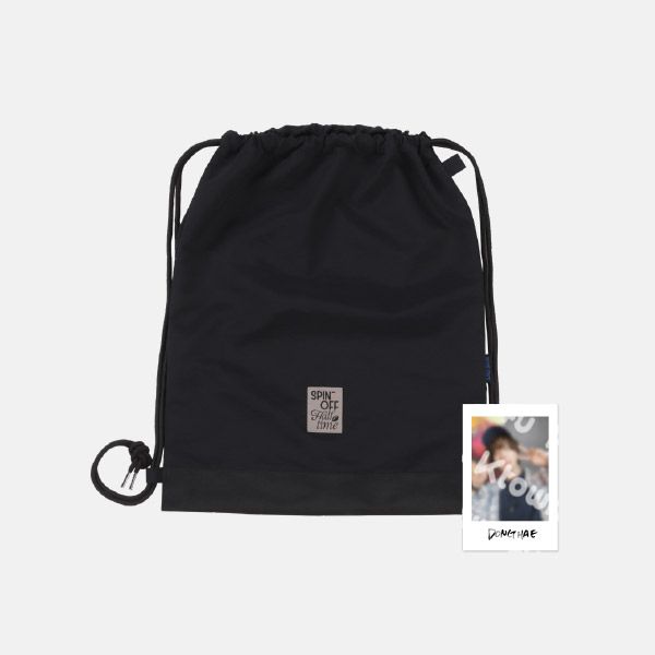 SUPER JUNIOR - [SUPER SHOW SPIN - OFF : Halftime] GYM SACK + POLAROID SET - OUR K - POP