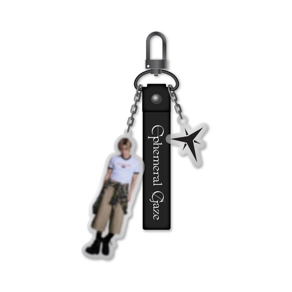 TAEMIN - [2024 TAEMIN WORLD TOUR [Ephemeral Gaze]] ACRYLIC RUBBER STRAP KEYRING - OUR K - POP