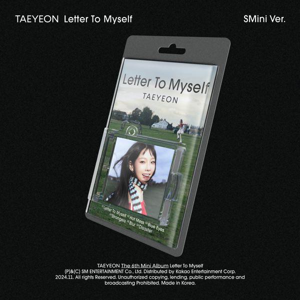 TAEYEON - 6th Mini Album [Letter To Myself] (SMini Ver.) (Smart Album) - OUR K - POP