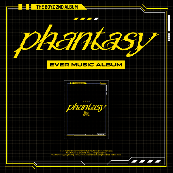 THE BOYZ - 2ND ALBUM [[PHANTASY] Pt.2 Sixth Sense] (EVER ver.) - OUR K - POP