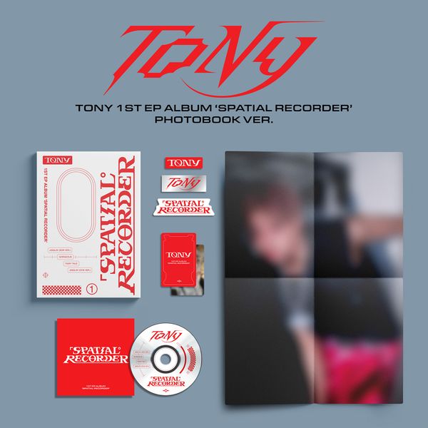 TONY - 1st EP [SPATIAL RECORDER] (PHOTOBOOK VER.) - OUR K - POP