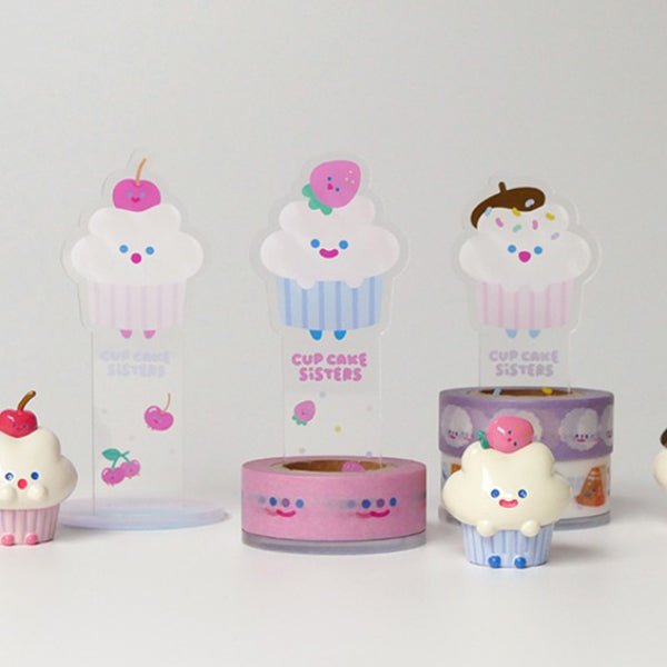 TRF cupcake sister masking tape holder(3type) - OUR K - POP