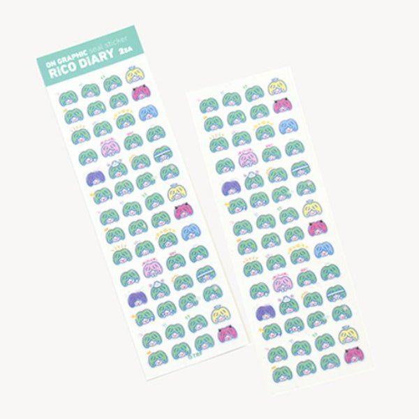 TRF rico diary seal sticker_COLOR - OUR K - POP