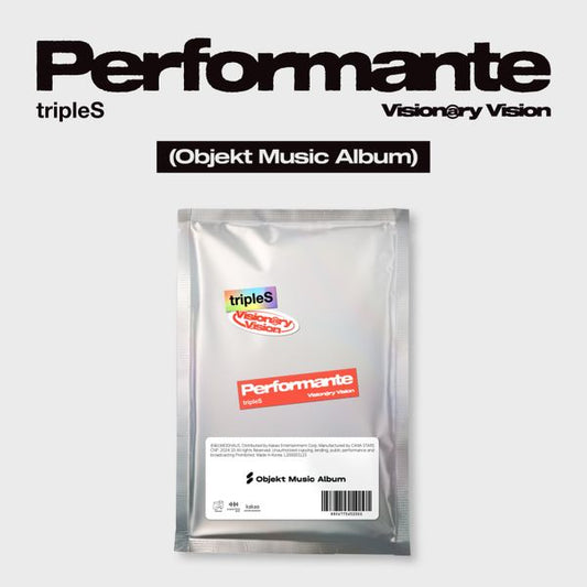 tripleS - Album [Visionary Vision <Performante>] (Objekt Music Album) - OUR K - POP