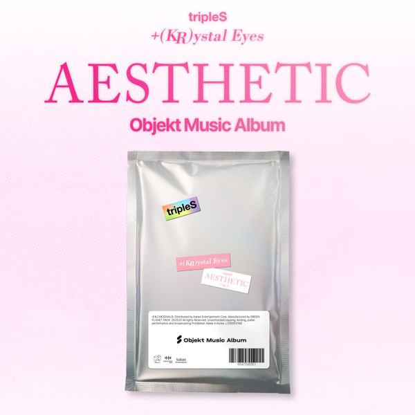 tripleS - Mini Album [+(KR)ystal Eyes <AESTHETIC>] (Objekt Music Album) - OUR K - POP